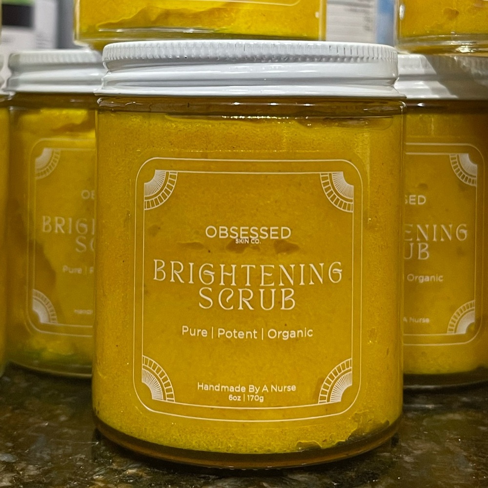 Organic Tumeric Scrub 6oz